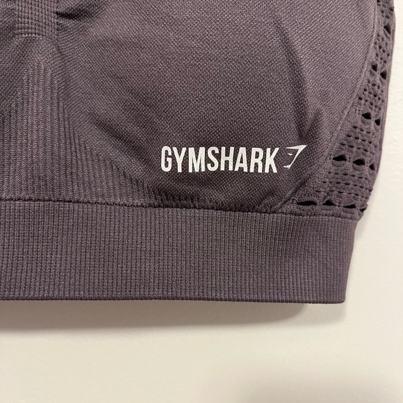 Gymshark Energy + Seamless Sports Bra Slate Lavender XS - Picture 7 of 11